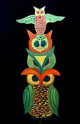 OWL TOTEM POLE