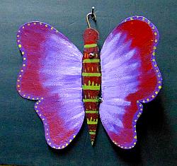 Small PURPLE BUTTERFLY