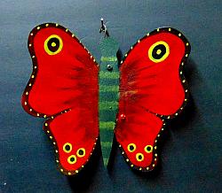 Small RED BUTTERFLY