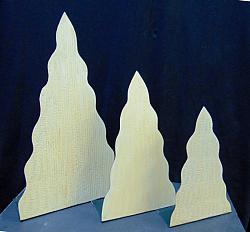 #6001 WHITE TABLETOP TREES