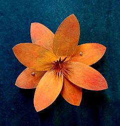 #8000 ORANGE HANGING FLOWER