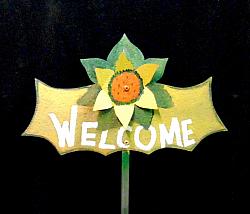 WELCOME with FLOWER