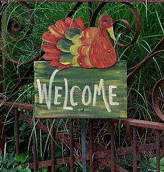 Turkey Welcome Sign